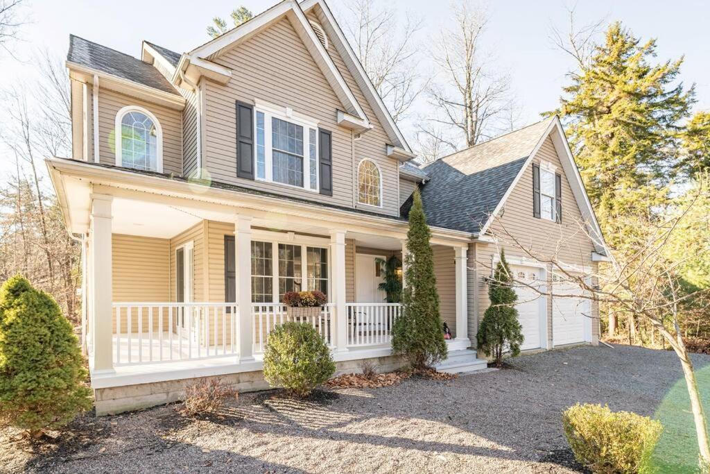 Luxury 4 Bedroom House In Pocono Mountains In Golf Course Near Lake Tobyhanna 외부 사진
